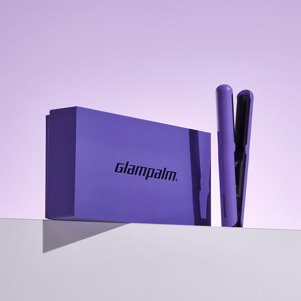 [GP103CVPP] 글램팜 글램시크 미니 볼륨 (글램퍼플) 고데기 휴대용 여행용 프리볼트