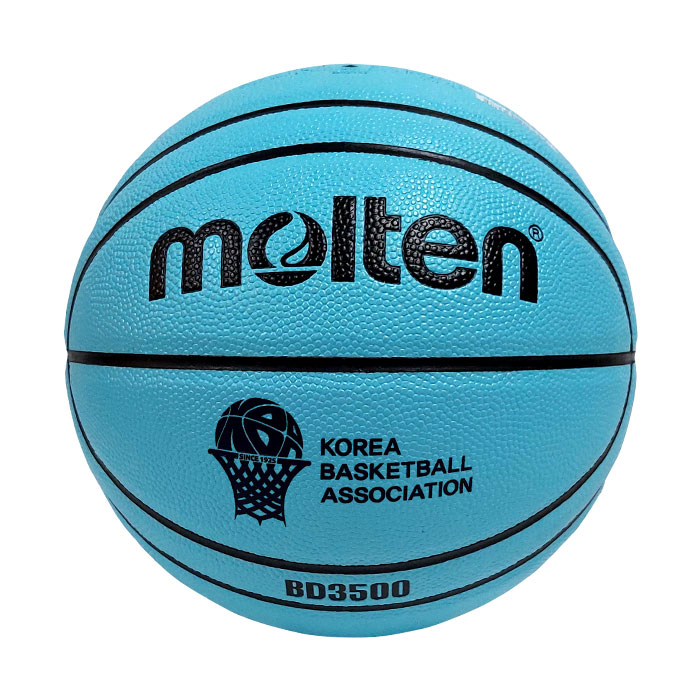 몰텐 - B5D3500-B-2-KBA(IO로고있음) 5호 농구공 블루컬러 - 상품 이미지