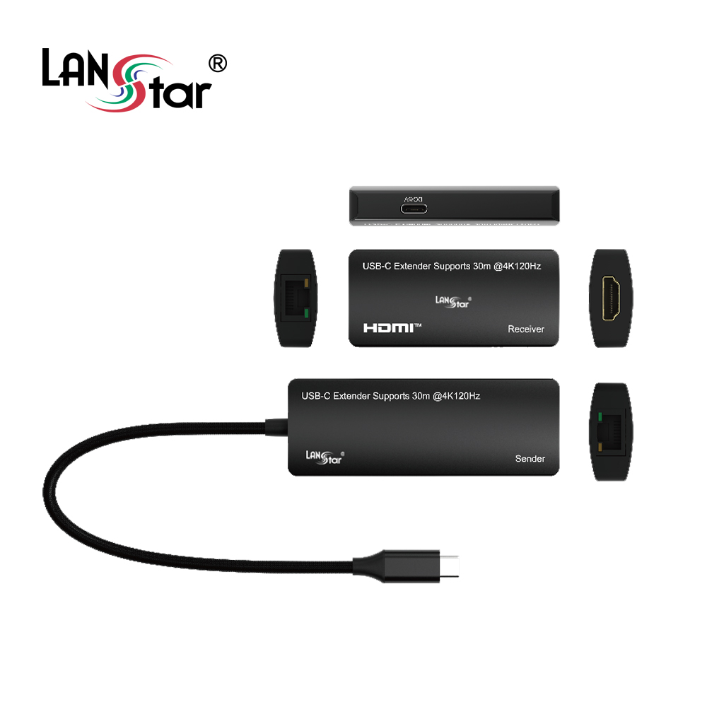 HDMI 거리연장기 USB 리피터 송수신기 세트 4K 최대 30M 지원 LS-UCHD30 - 상세 이미지 4