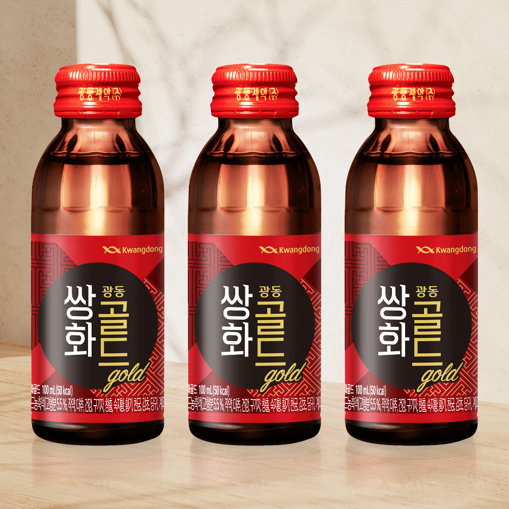 광동 쌍화골드 100ml x 100병 건강음료 - 상품 이미지