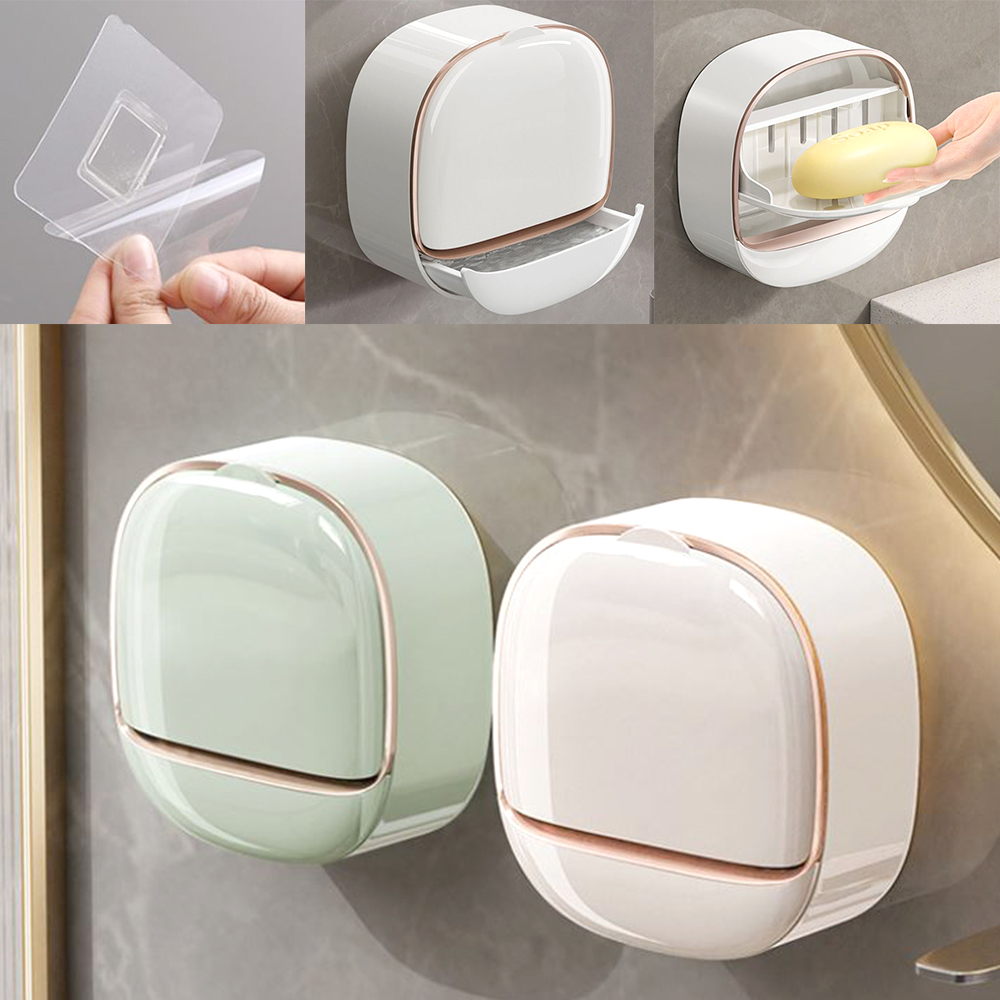 무타공 비누 케이스 욕실 세면대 물빠짐 위생 방수 받침대