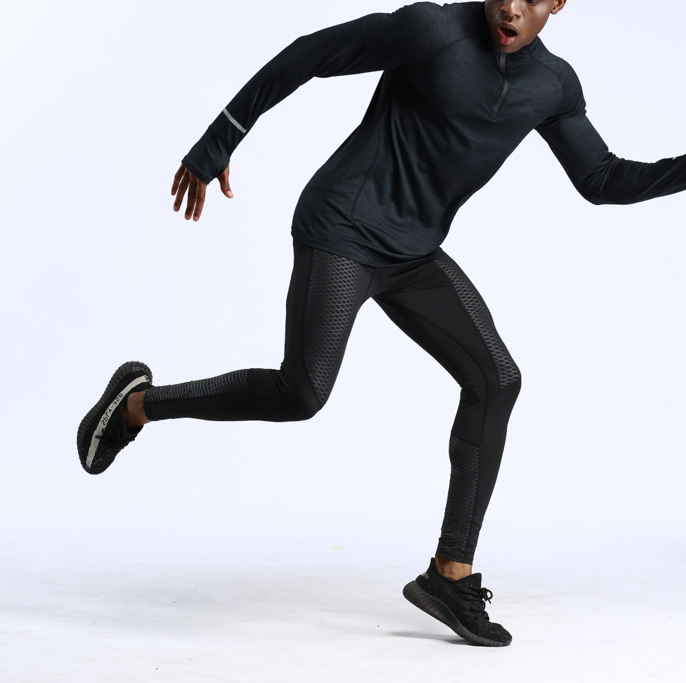 러닝긴팔티 러닝 하프집업 반집업 롱슬리브 기능성 헬스 마라톤 - 상세 이미지 2