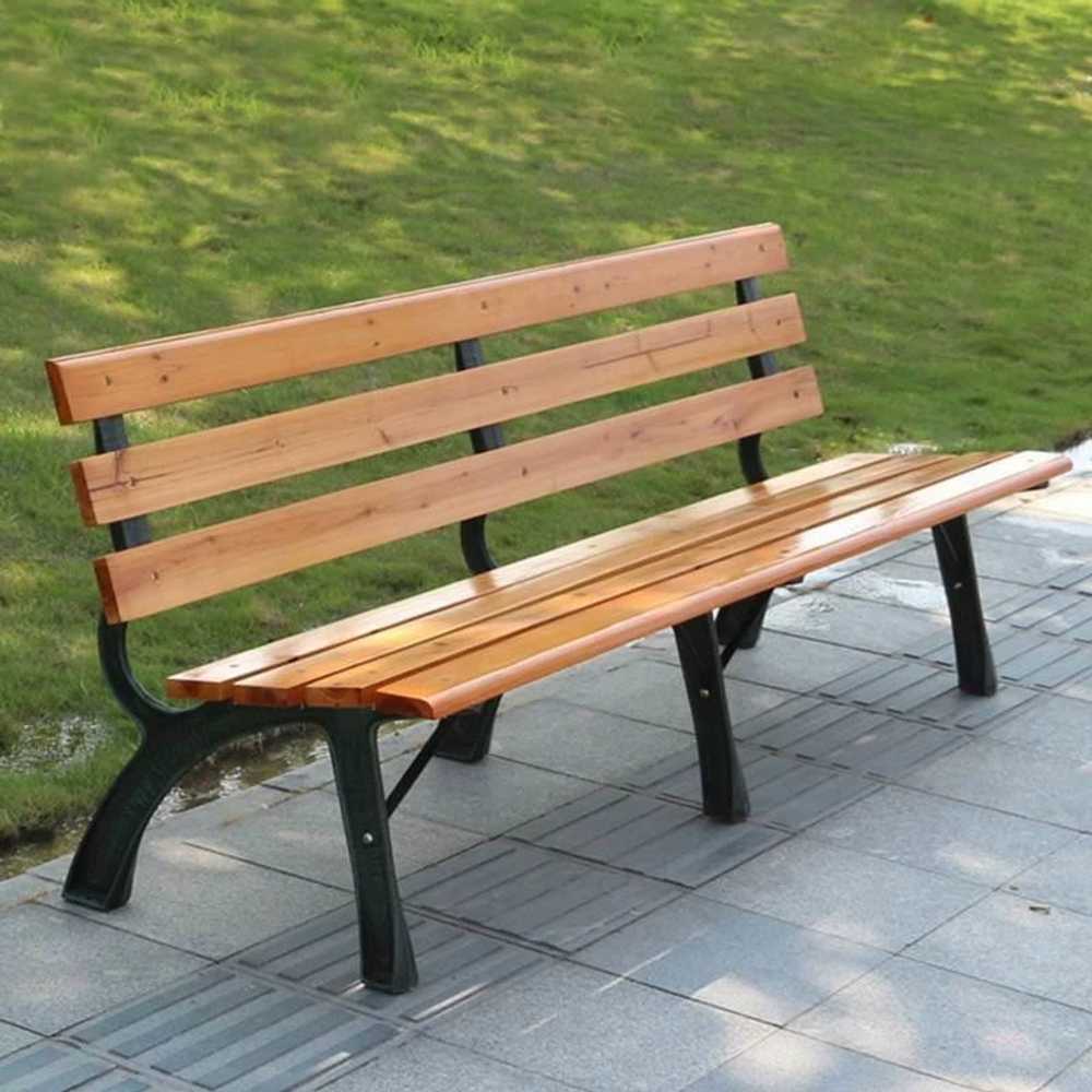 공원벤치의자 웨이팅 소파 쉼터 거리 버스 정류장 1.2m두께2.5cm벤치 - 상세 이미지 4