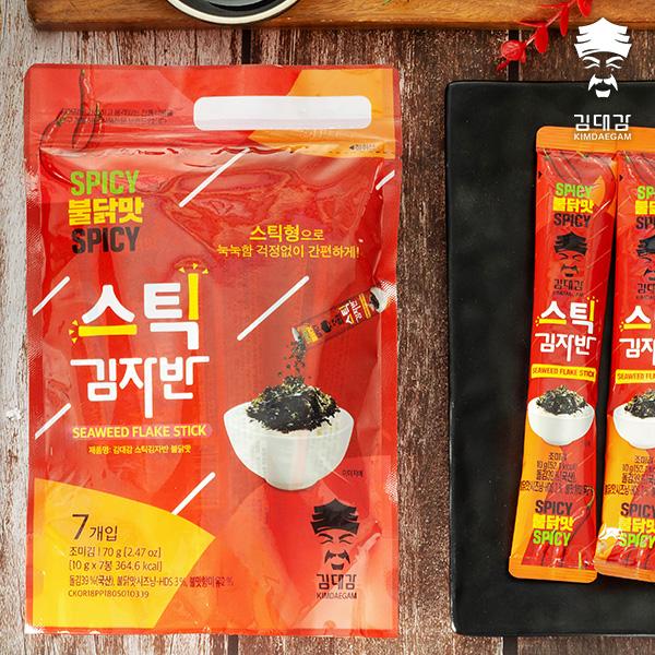 해담솔 김대감 스틱김자반 불닭맛10gx7봉 : 피쉬세일
