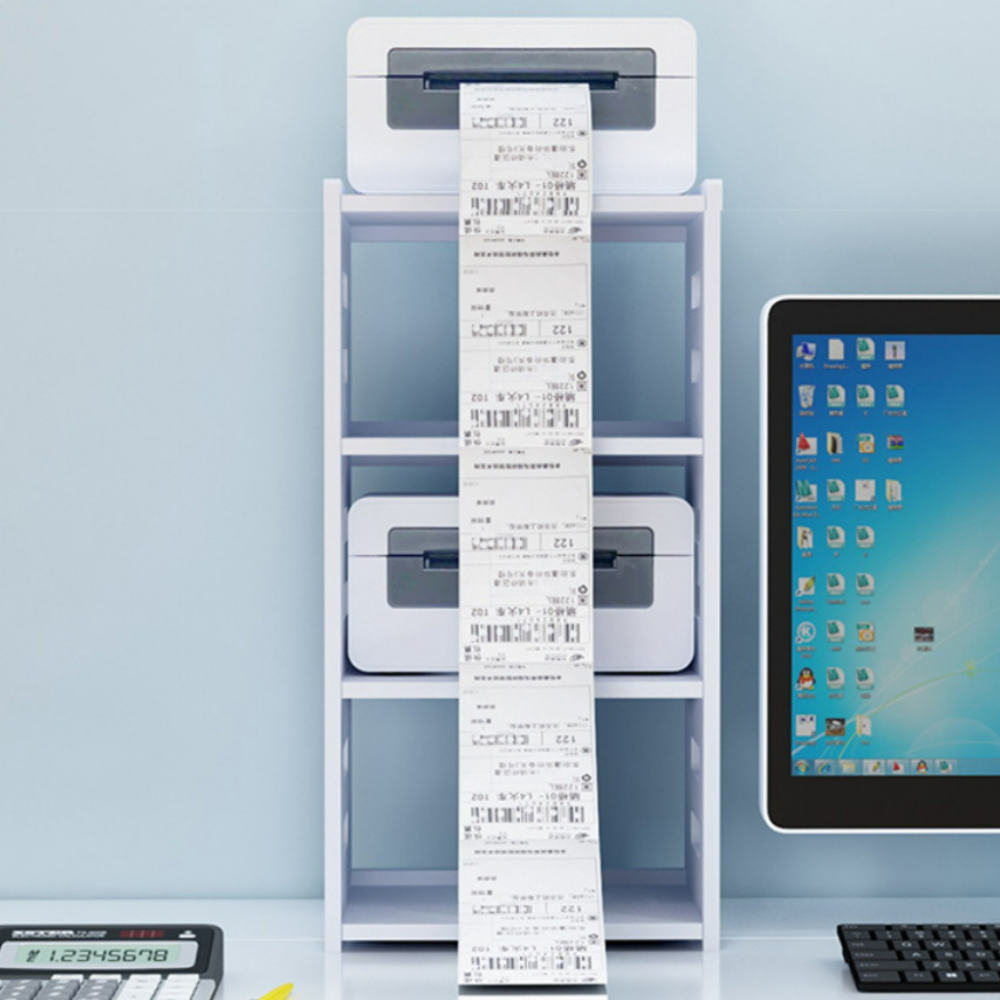 송장거치대 송장프린터거치대 택배 용지 선반 다이 정리 받침대 xprinter ps100