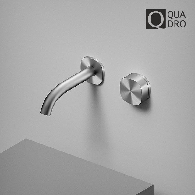 콰드로디자인 SUPER 시리즈 벽매립세면수전 150mm 토수구 QUADRO 2210AS - 상품 이미지