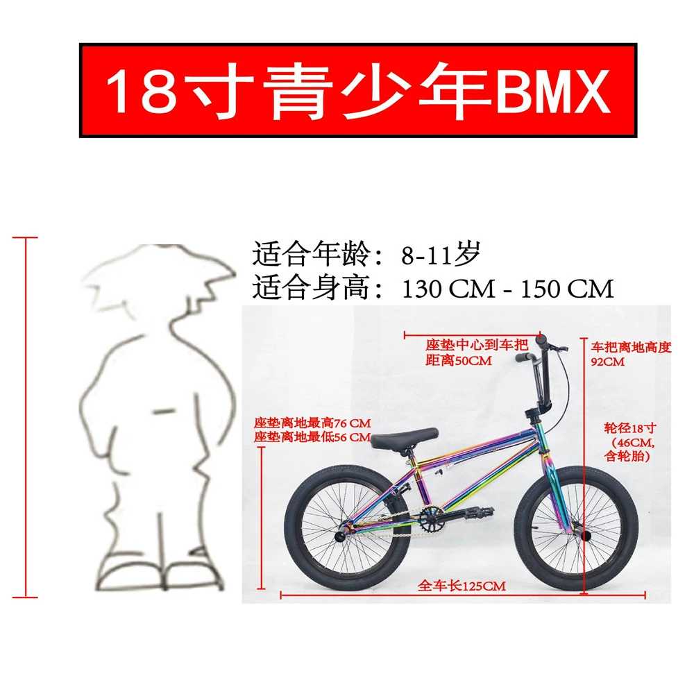 bmx 자전거 묘기자전거 스턴트 비엠엑스 퍼포먼스 검정+보라 - 상세 이미지 3