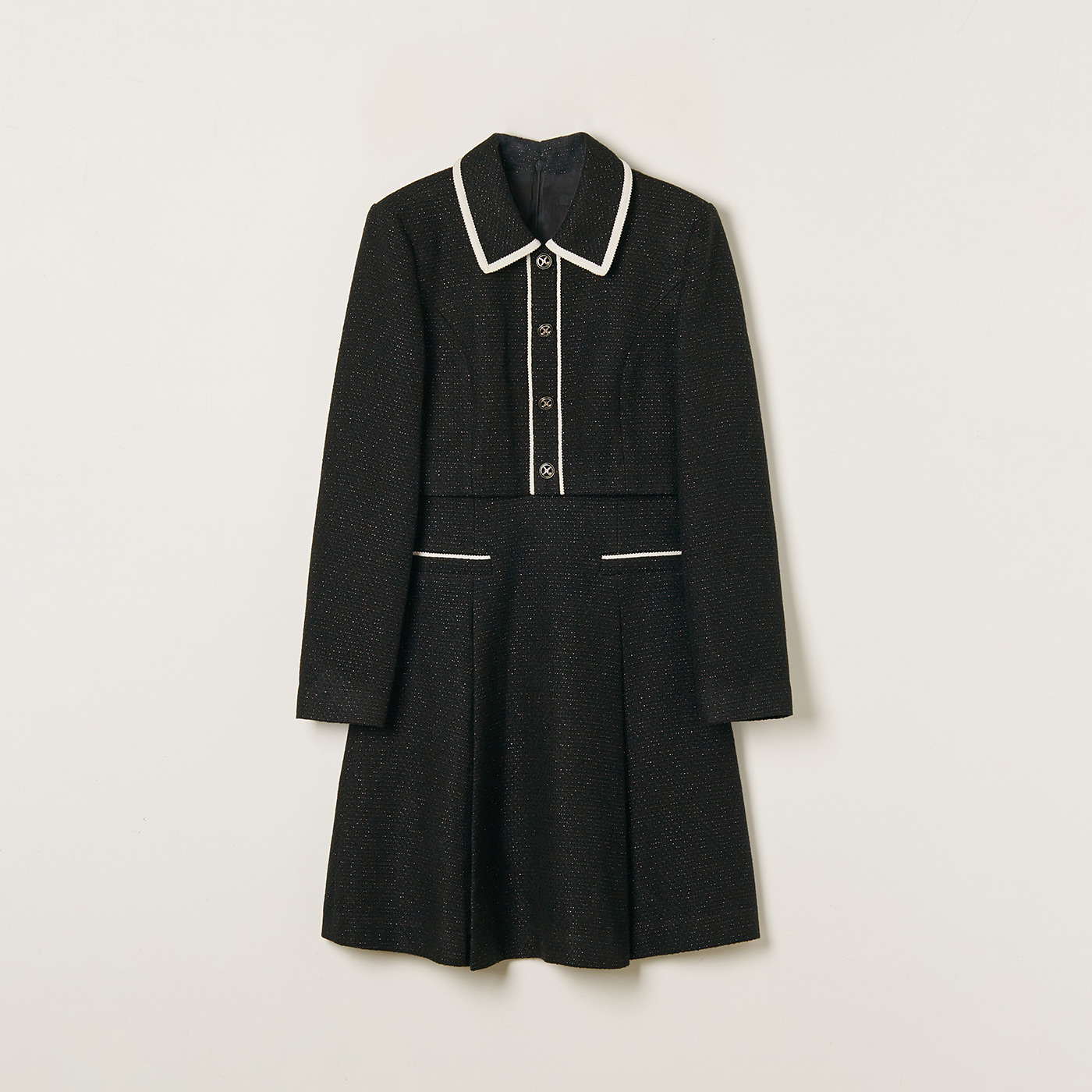 로엠 카라 트위드 2in1 미니원피스 RMOWF11S11