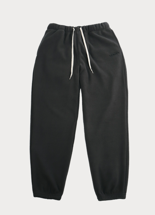 언브로큰 후리스 조거팬츠 차콜