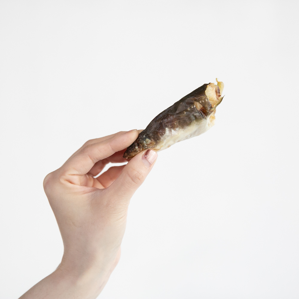 강아지 수제 간식 대형견 사료토핑 노령견 영양식 보양식 민물장어 머리 100g 이미지 4