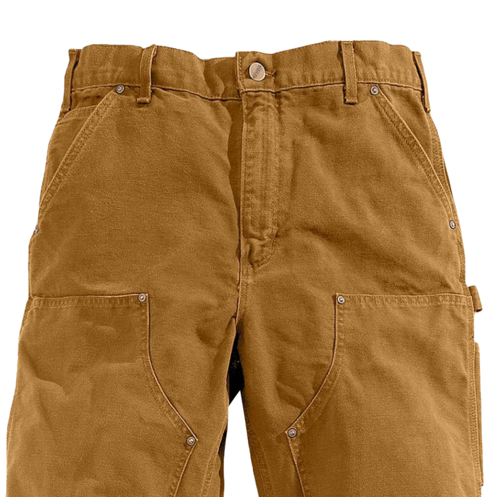 칼하트 덕 더블니 워크팬츠 카펜터 바지 B136 - 상세 이미지 2