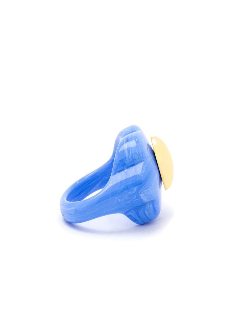 LA MANSO La Manso Womans Forever Young Blue Plastic Ring 0201020981611BLUE : 에이치케이인터컴