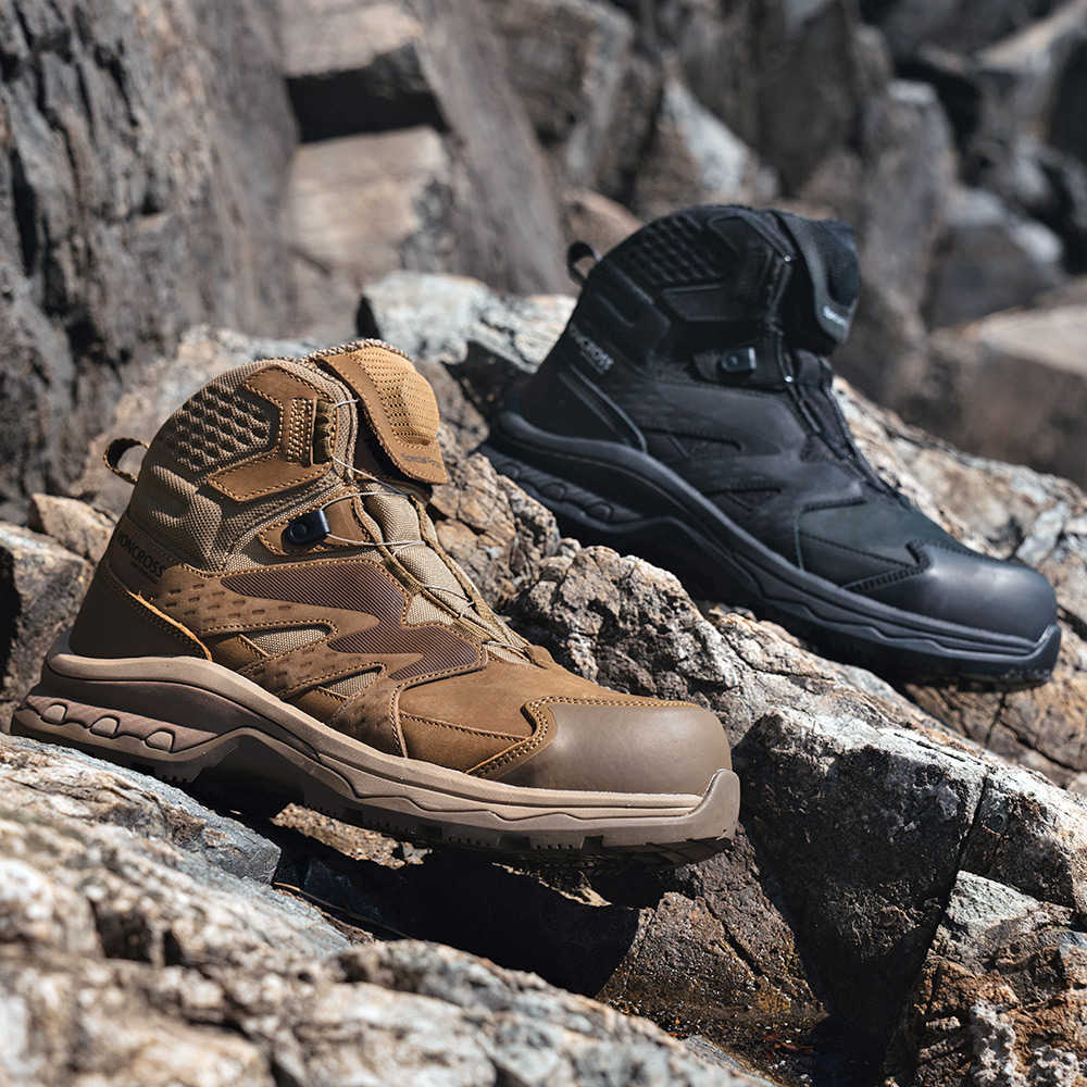 몽크로스 스페셜포스(자이툰7) 발편한 방수 절연 안전화 작업화 블랙 브라운 XM-7