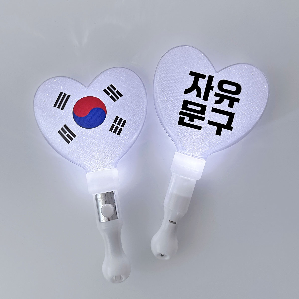 LED 태극응원봉 하트봉 문구제작 야광봉 518 815 태극기 응원봉 - 상세 이미지 3
