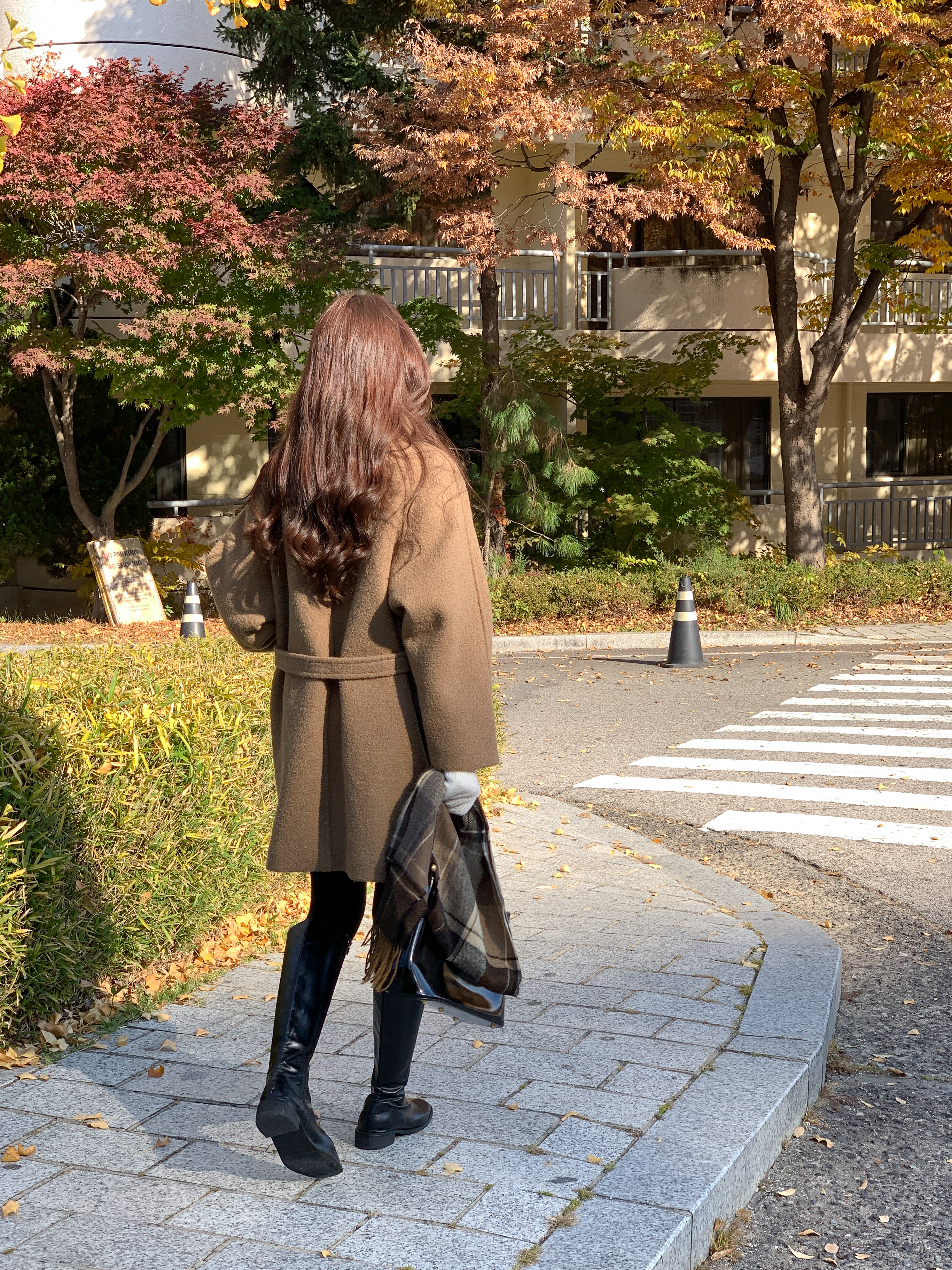 [24 f/w코트] 헤르몬 헤나 하이넥 부클 하프코트 울100 누빔 퀼팅 핸드메이드 640 상세 이미지 123