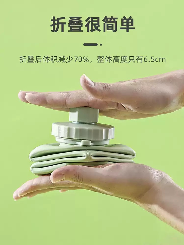 접이식텀블러 접이식컵 여행용 스포츠물병 접히는 헬스 포켓 폴딩 휴대용 실리콘 - 상세 이미지 3