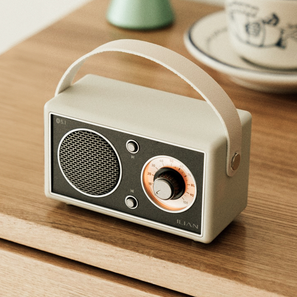 일리안 휴대용 블루투스 스피커 미니 라디오 캠핑 감성 거실 스피커 제품 이미지