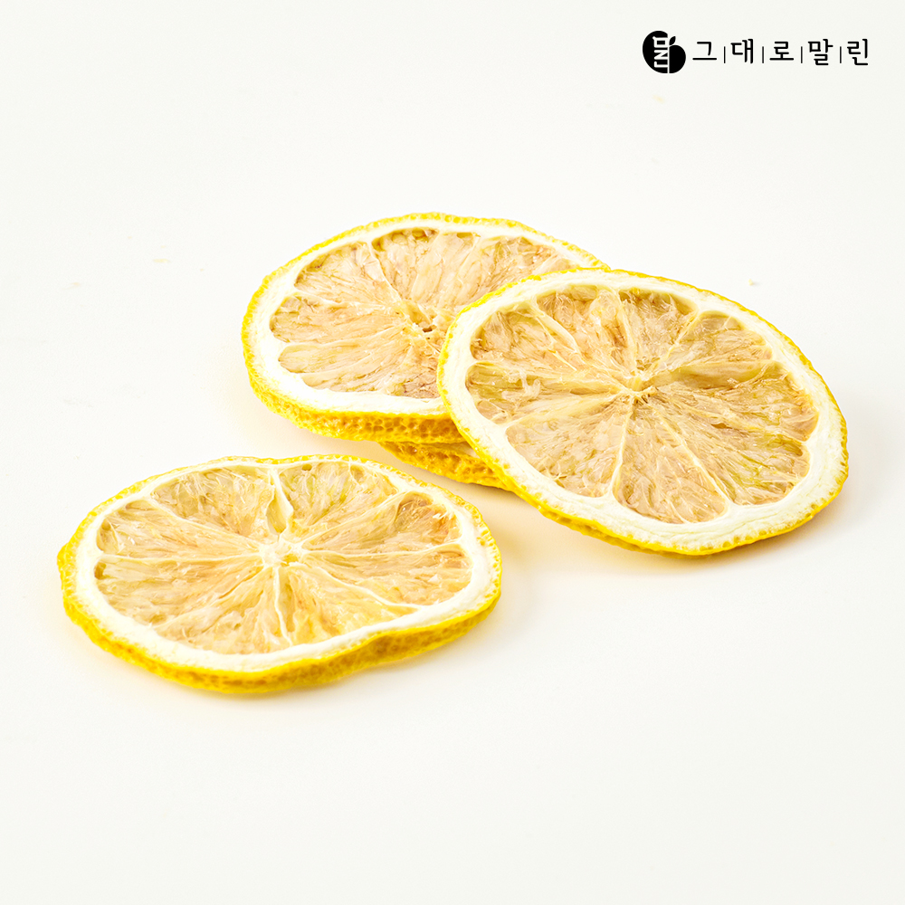 그대로말린 건조 과일 레몬 슬라이스 말린 레몬칩 레몬차 170g - 상세 이미지 3