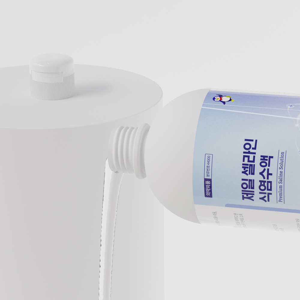 제일 셀라인 프리미엄 렌즈식염수 370ml 10개 히알루론산 함유 세척 헹굼 하드 드림렌즈 이미지 4