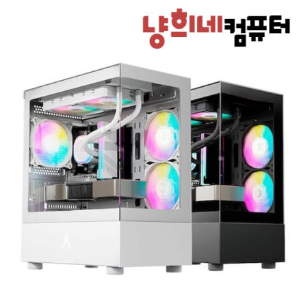 냥희네컴퓨터 인텔 I5 12400F RX7600 배그 롤 발롤란트 화이트 게이밍컴퓨터 조립PC 본체