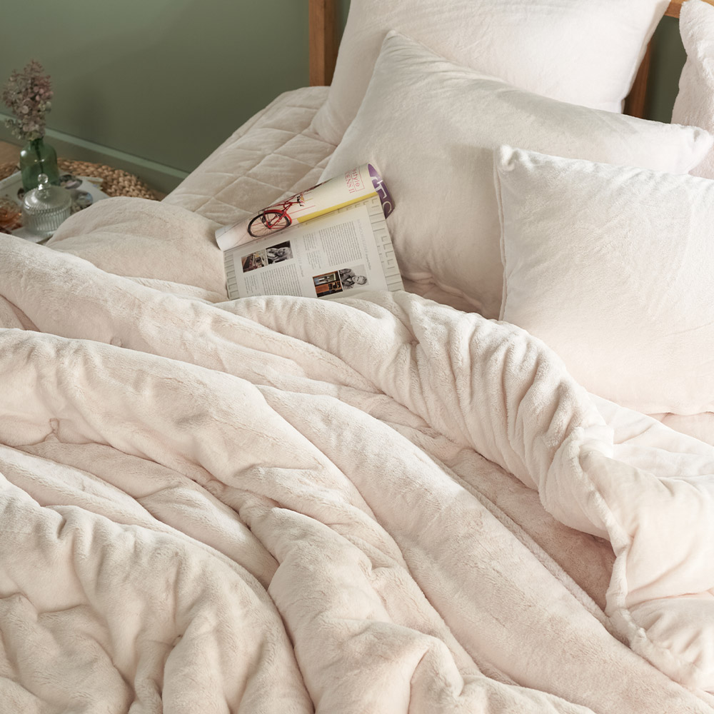 포그닝 두꺼운 10미리 고밀도 극세사 차렵이불 알러지케어 겨울이불 항균 침구 단품 SS