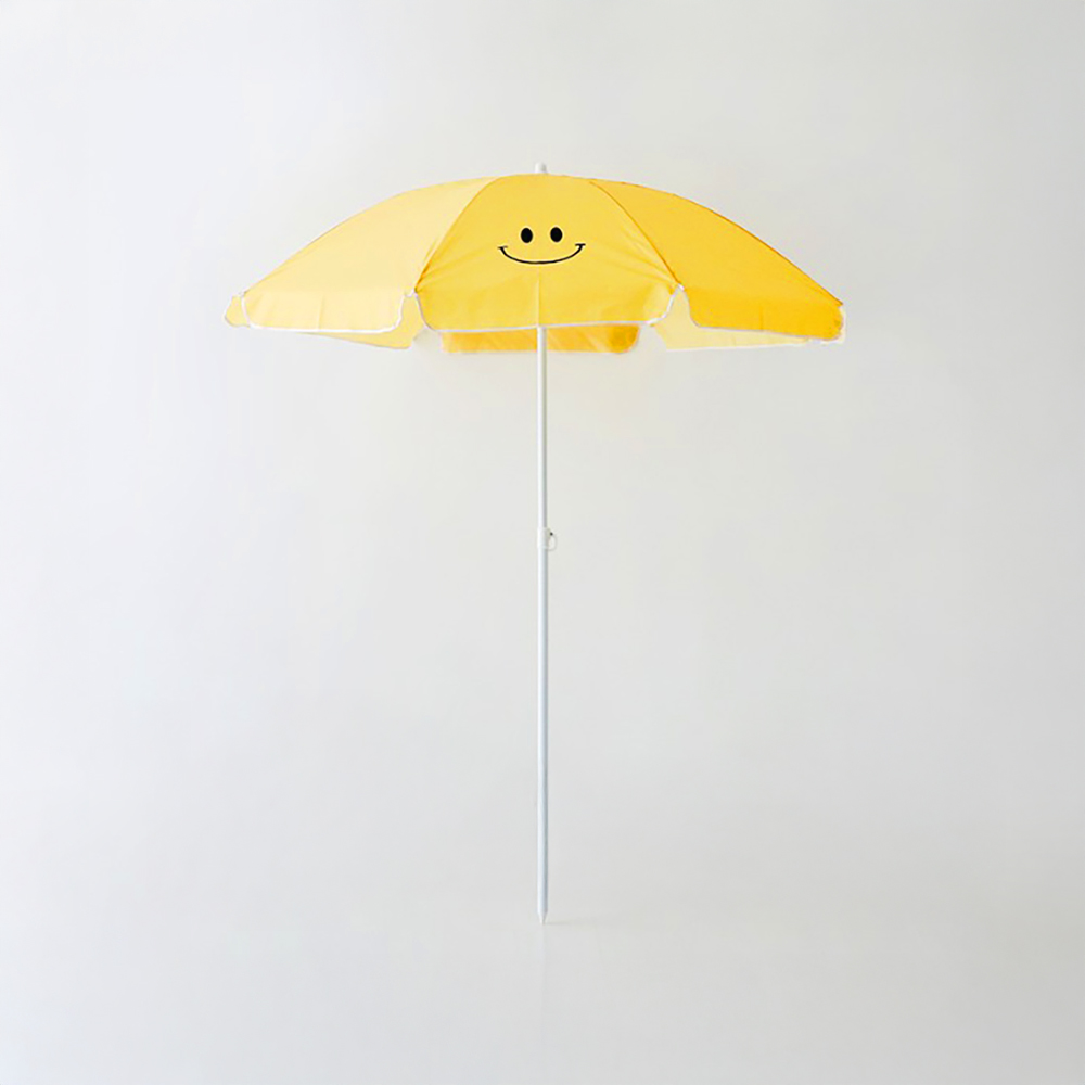 ROMIL 스마일 파라솔 옐로우 + 받침대 기본형