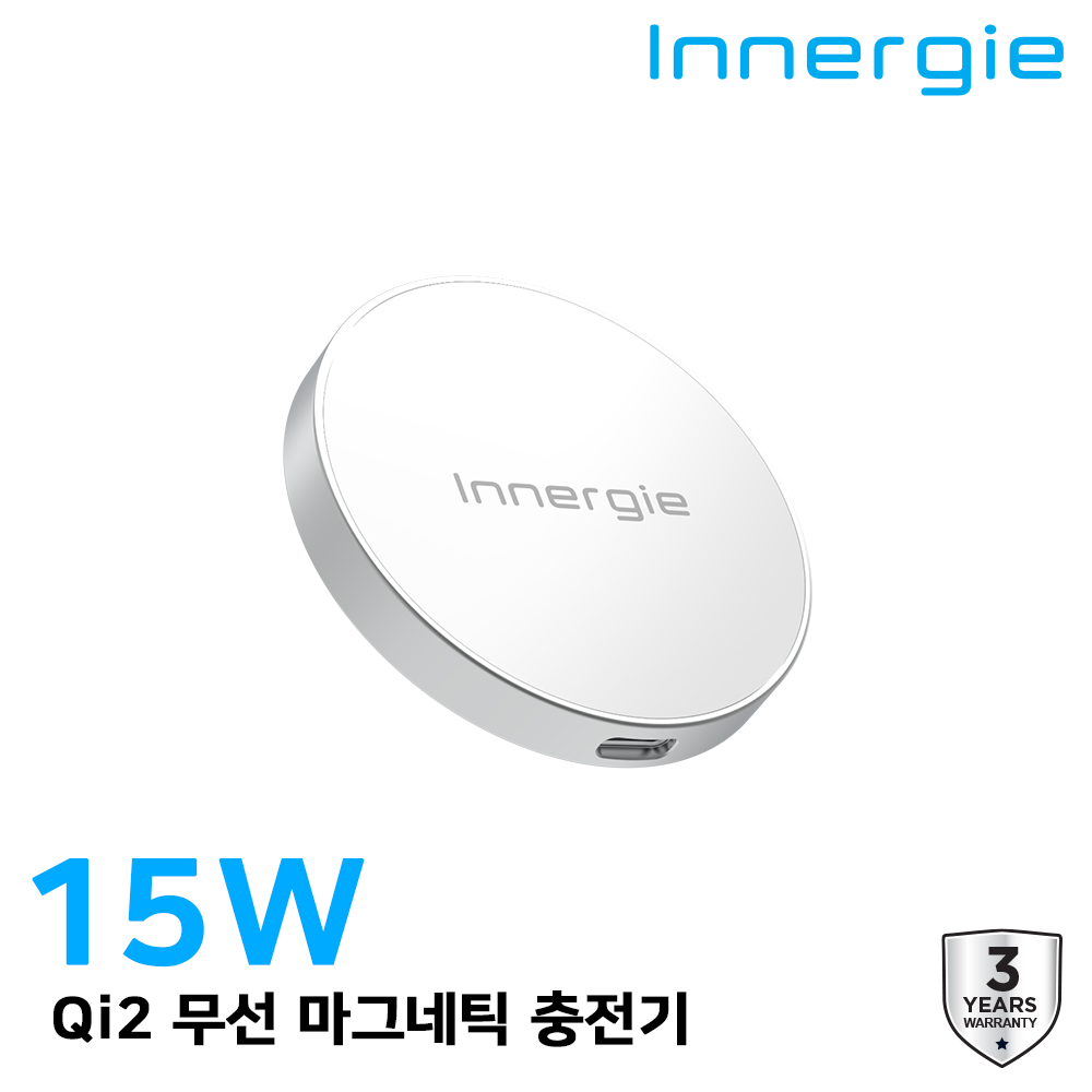 델타 이너지 Qi2 15W 무선 마그네틱 충전기 - 상품 이미지