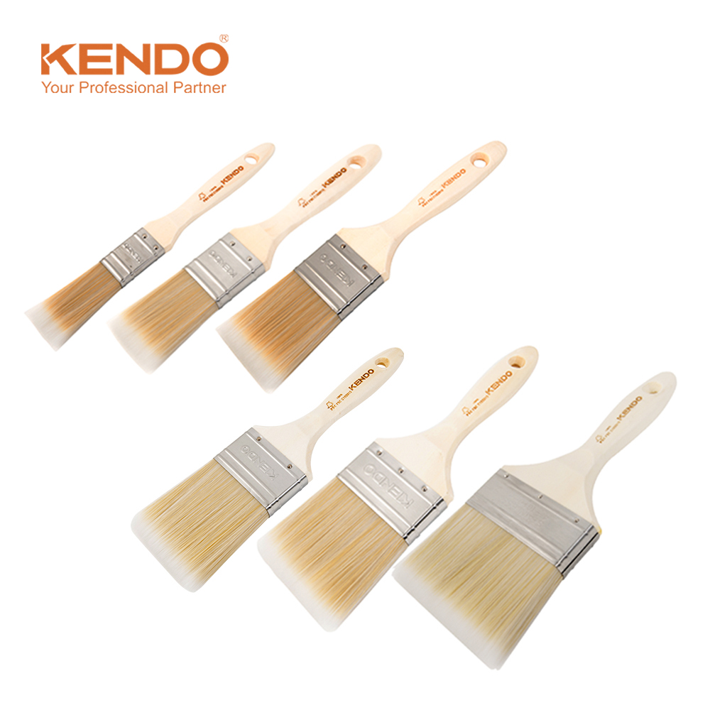 켄도 페인트붓 평붓 젯소 수성 유성 DIY 브러쉬 46201N 이미지 1