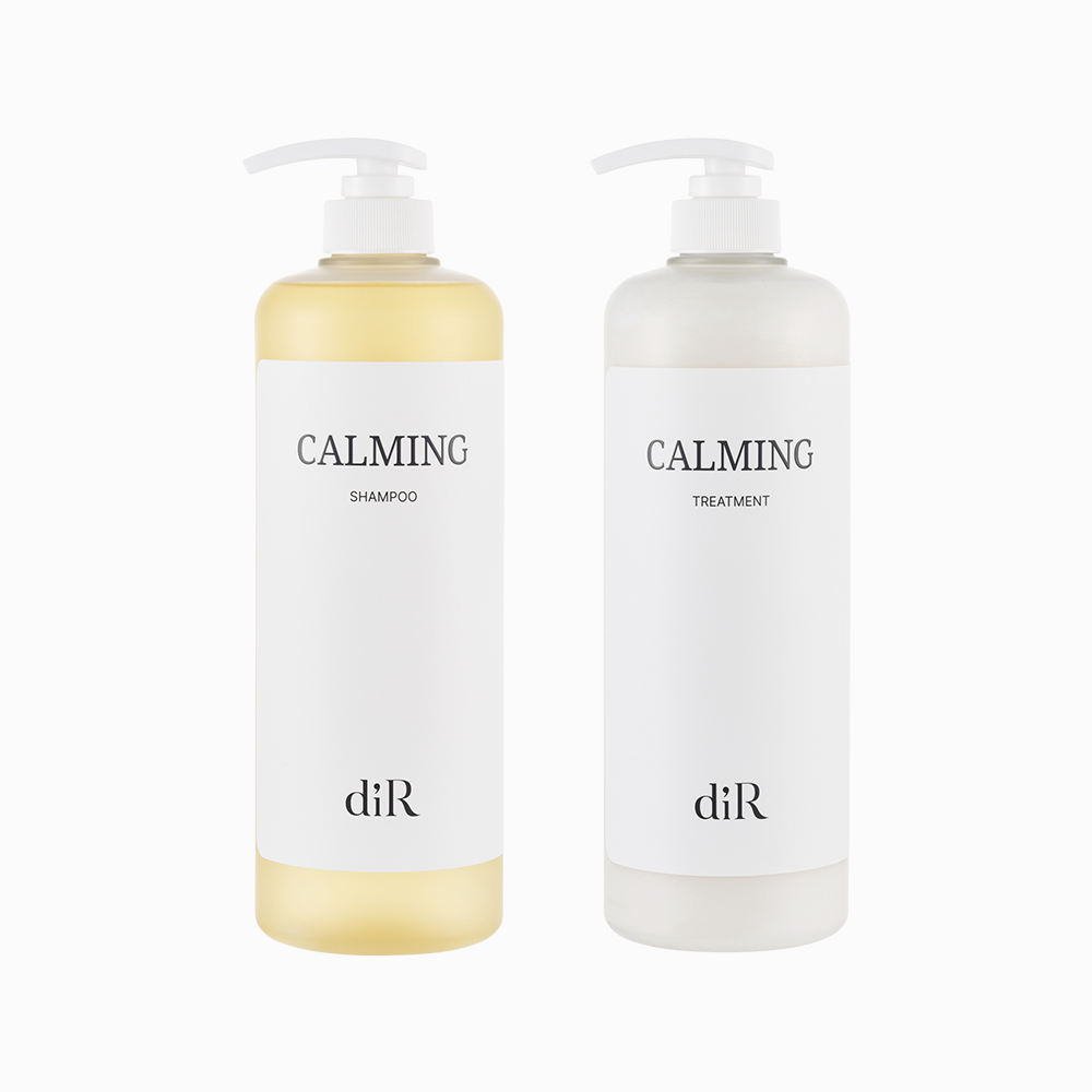 디알 카밍 듀오 1000ml 샴푸+트리트먼트 대용량 세트 미용실 단백질 클리닉