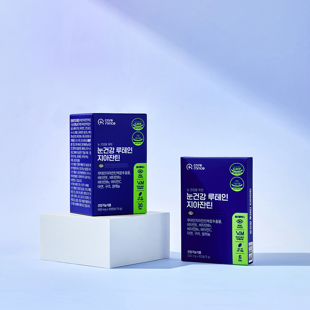 케어란스 눈건강 루테인 지아잔틴 500mg 30정, 6개 - 상세 이미지 4