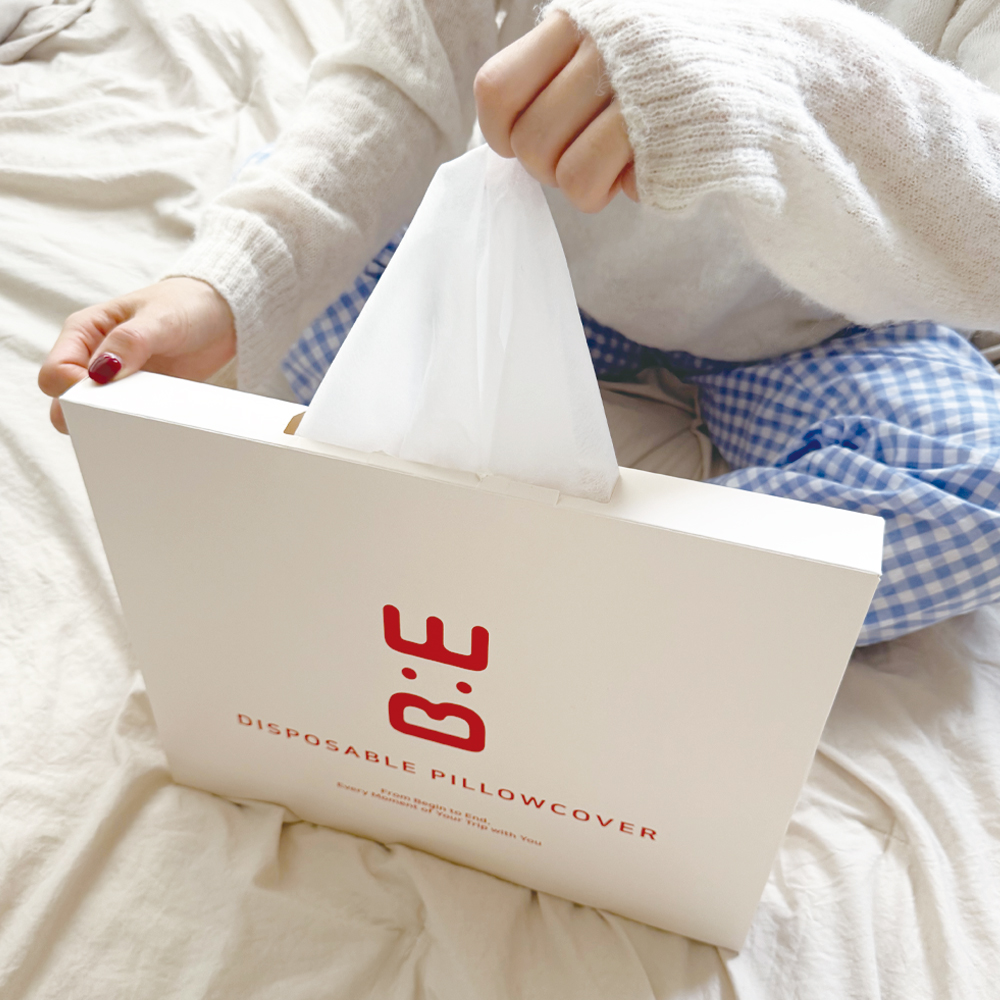 트립비 일회용 베개커버 30매 시트 커버 위생 베개 시트 대형 제품 이미지