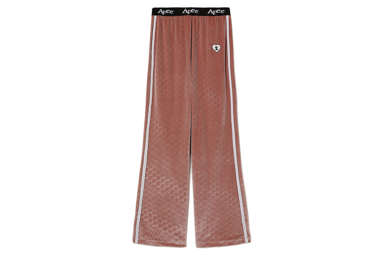 베이프 우먼즈 바지 PATTERN FLEECE FLARED PANTS CJ70-252-004 - 상세 이미지 3