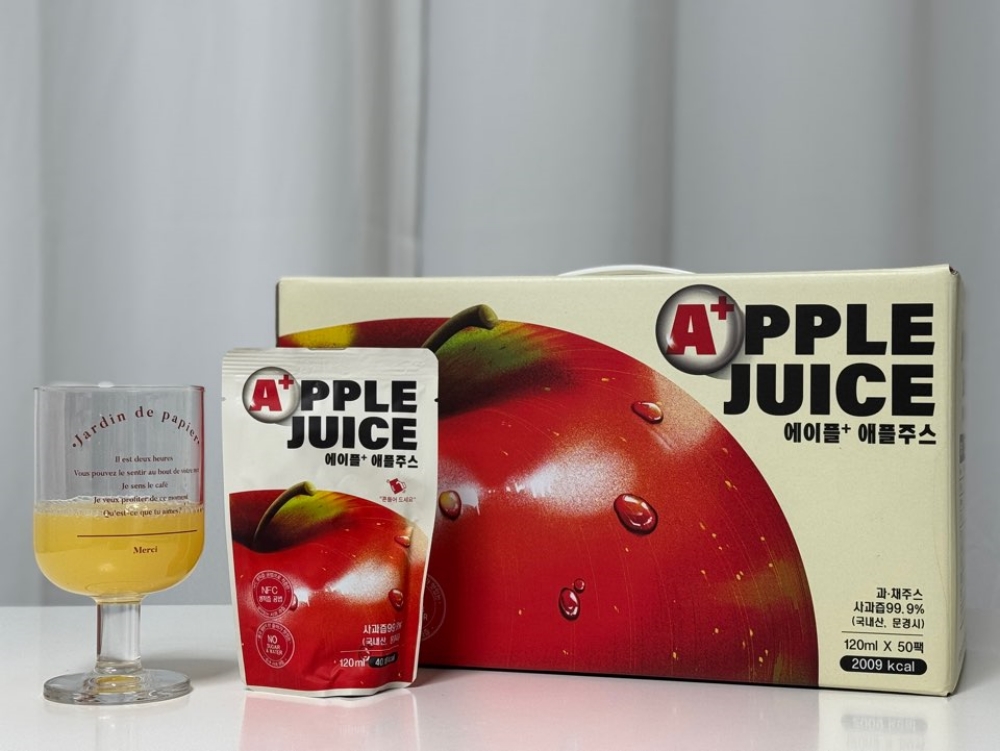 무설탕 문경 명품 생사과즙 100% 원물 착즙 120ml x 50포