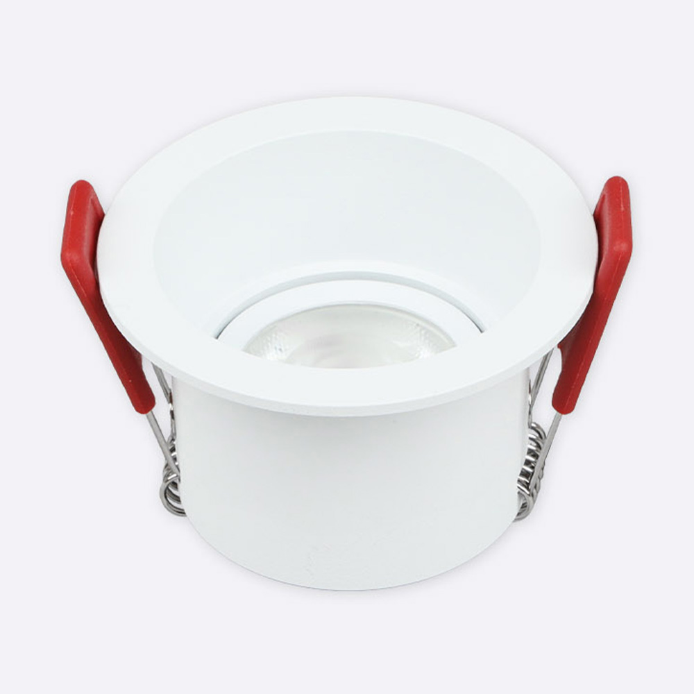 LED 움푹 75mm(3인치) 다운라이트 COB 모어 8W 화이트 주광색 플리커프리 - 상품 이미지