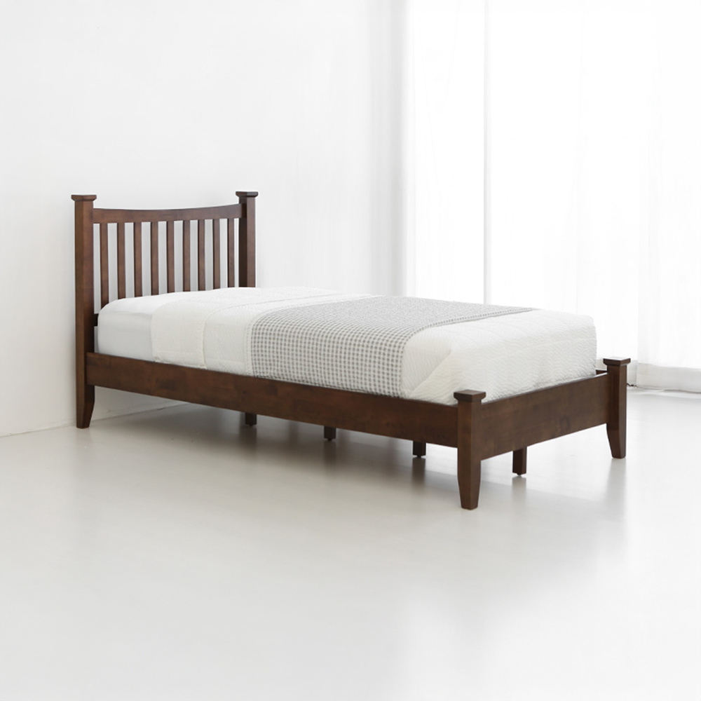 RUVER 원목침대 슈퍼싱글 120200 고무나무 이미지 7