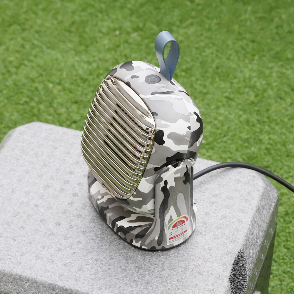 툴콘 온풍기 팬 히터 TCP-3050 카모플라쥬 캠핑용 저전력히터 300w 이미지 3