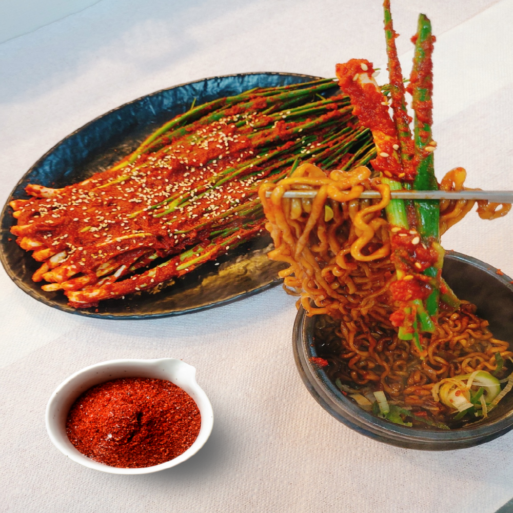 노빡 실비 매운 불 파김치500g 갓담은파김치