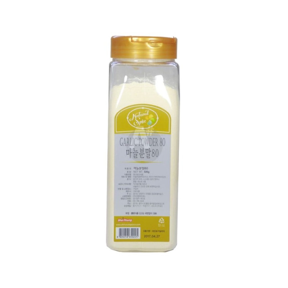 신영에프에스 마늘분말 80% 500g 갈릭시즈닝 파우더 : 청율가