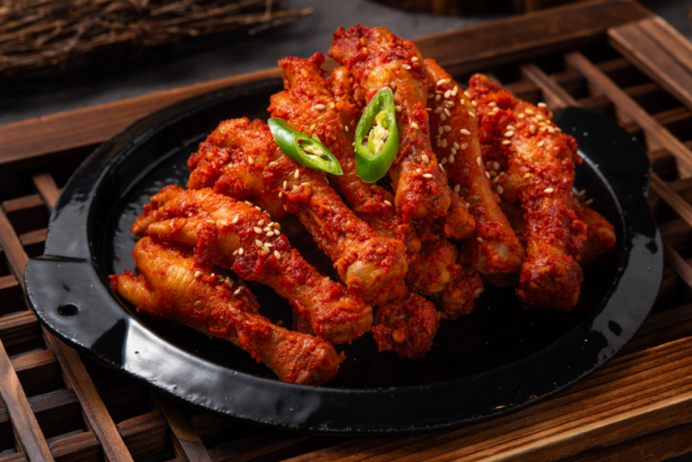 숯불통닭발 직화닭발 양념 300g 맛집 원래맵기 순한맵기 신사동홍미 : 대찬걸