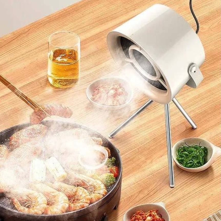 연기 안나는 불판 그릴용 연기 흡입기 그릴 환풍기 후드