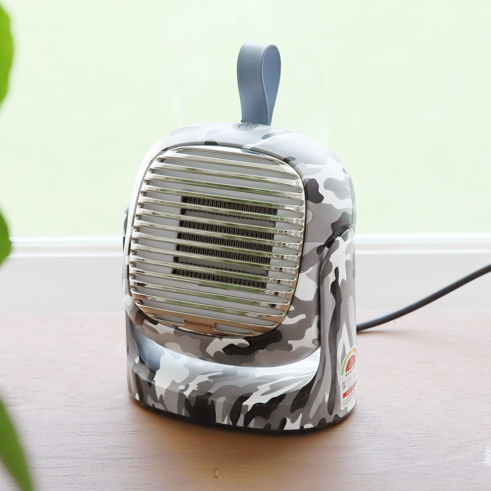 툴콘 온풍기 팬 히터 TCP-3050 카모플라쥬 캠핑용 저전력히터 300... 개봉기 | 실사용 후기 - 대표 이미지