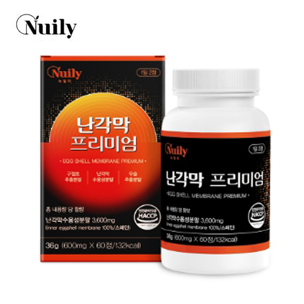 프리미엄 난각막 고함량 3600mg 정 수용성 구절초 우슬 추출 분말 가수분해물 NEM - 상품 이미지