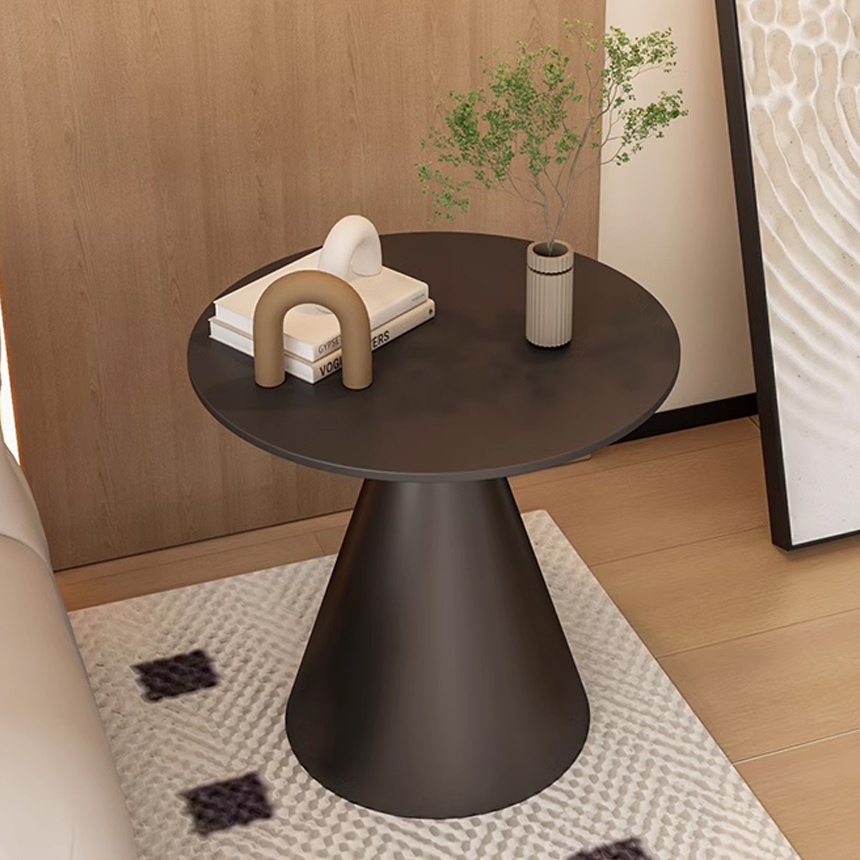 모던 콘 베이스 간이 보조 소파사이드테이블 침대옆거실협탁 M