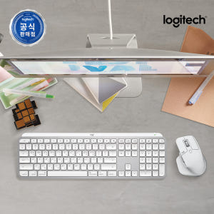로지텍코리아 MX Keys S for Mac 블루투스 무선키보드 페일그레... 개봉기 | 실사용 후기 - 상품 이미지 1