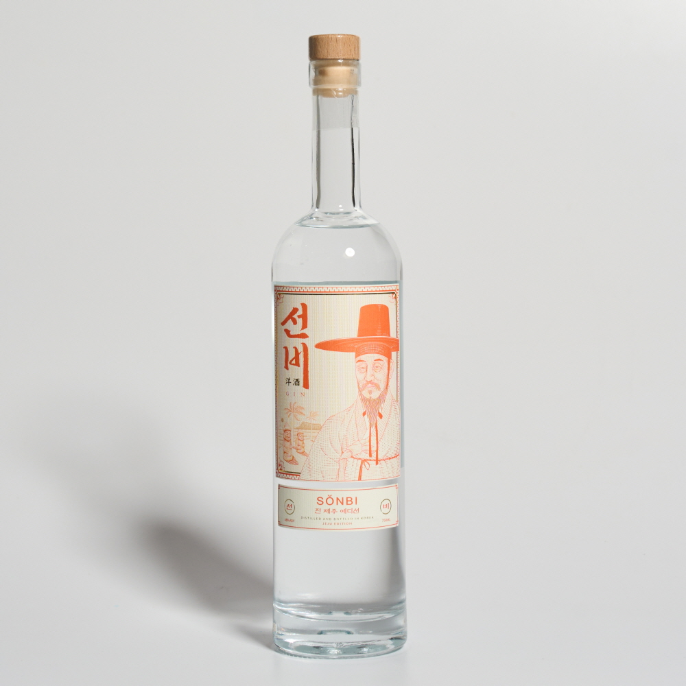 선비 진 제주 에디션 48도 750ml 감귤주 토끼소주 - 상품 이미지