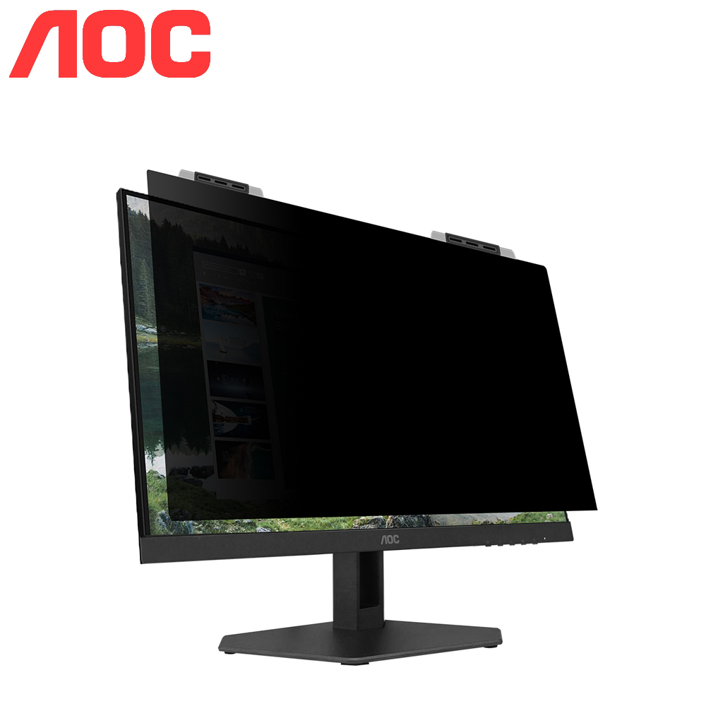 AOC 24인치 모니터보안필름 프라이버시 블루라이트 차단 화면보호 - 상세 이미지 5