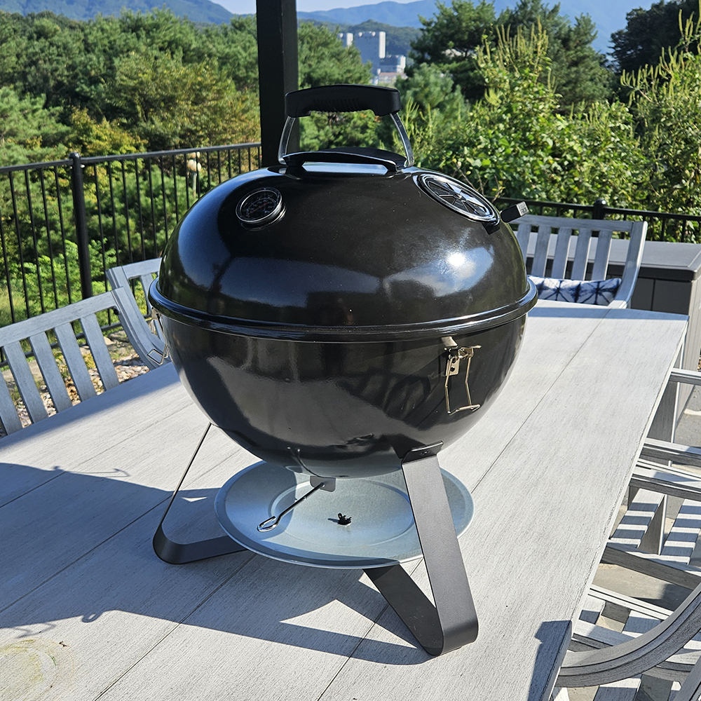 꾸메그릴 항아리바베큐 47, 차콜 숯불 스모커