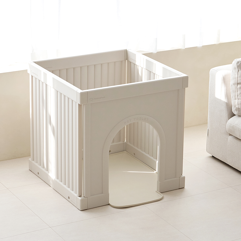 텍미홈 강아지화장실 펫 토일렛 발도장방지 배변훈련 이미지 2