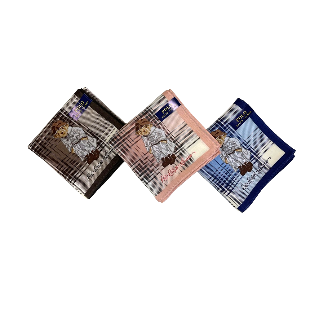 폴로 면 손수건 스카프 남성손수건