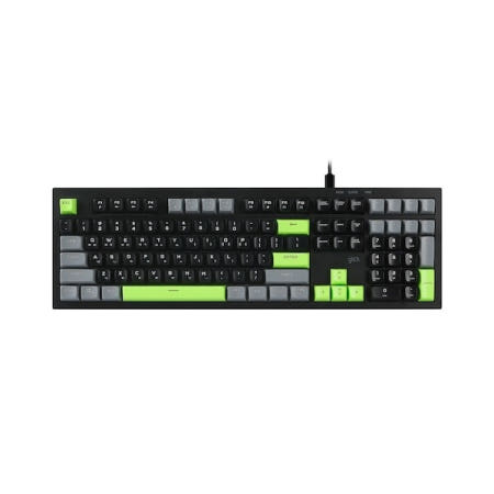 지클릭커 OFFICEPRO OPK50 사일런스 M RGB 무소음 방수 108 Poker Green